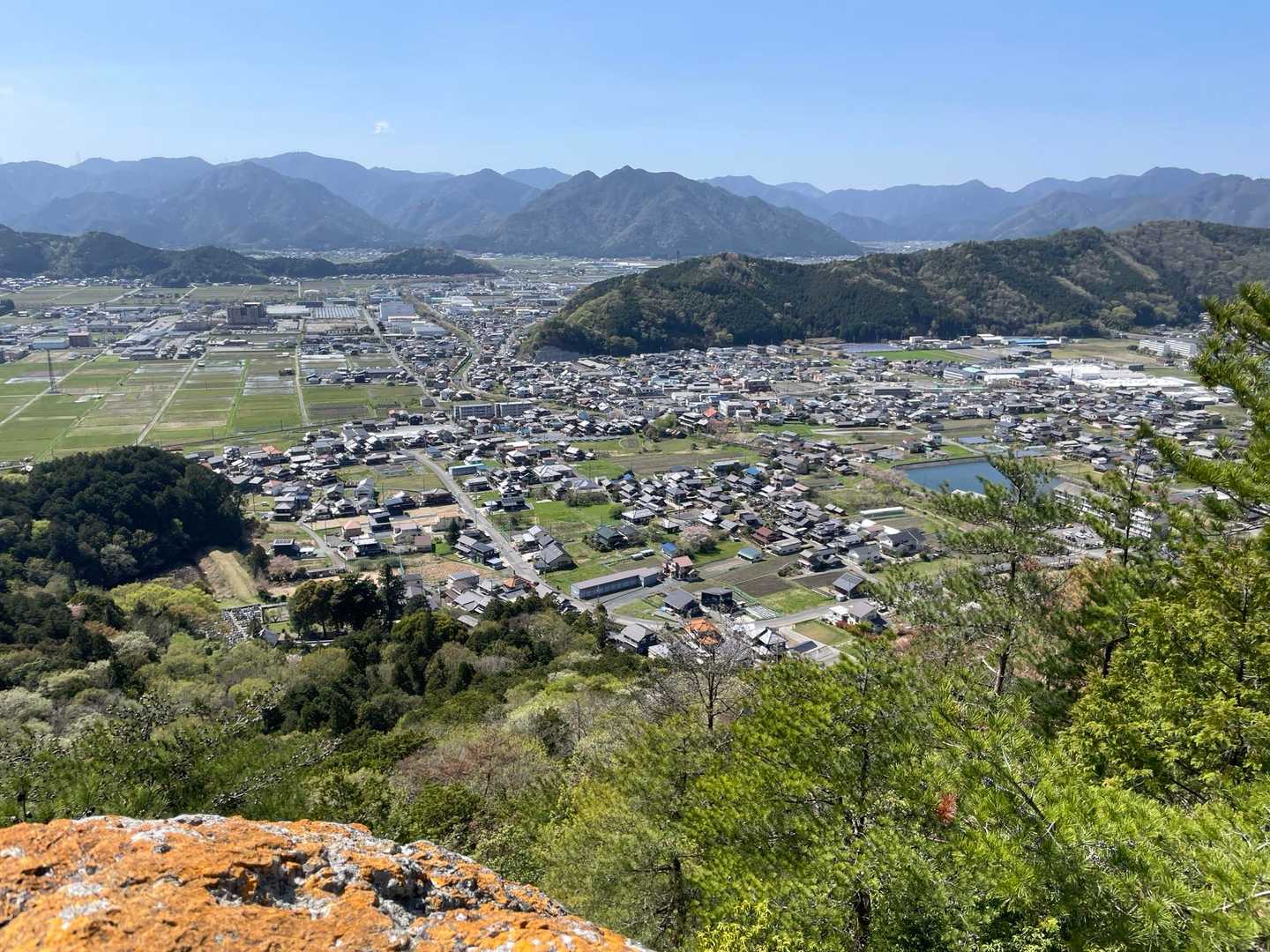 天狗岩から