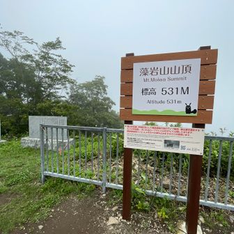 藻岩山山頂🙌
