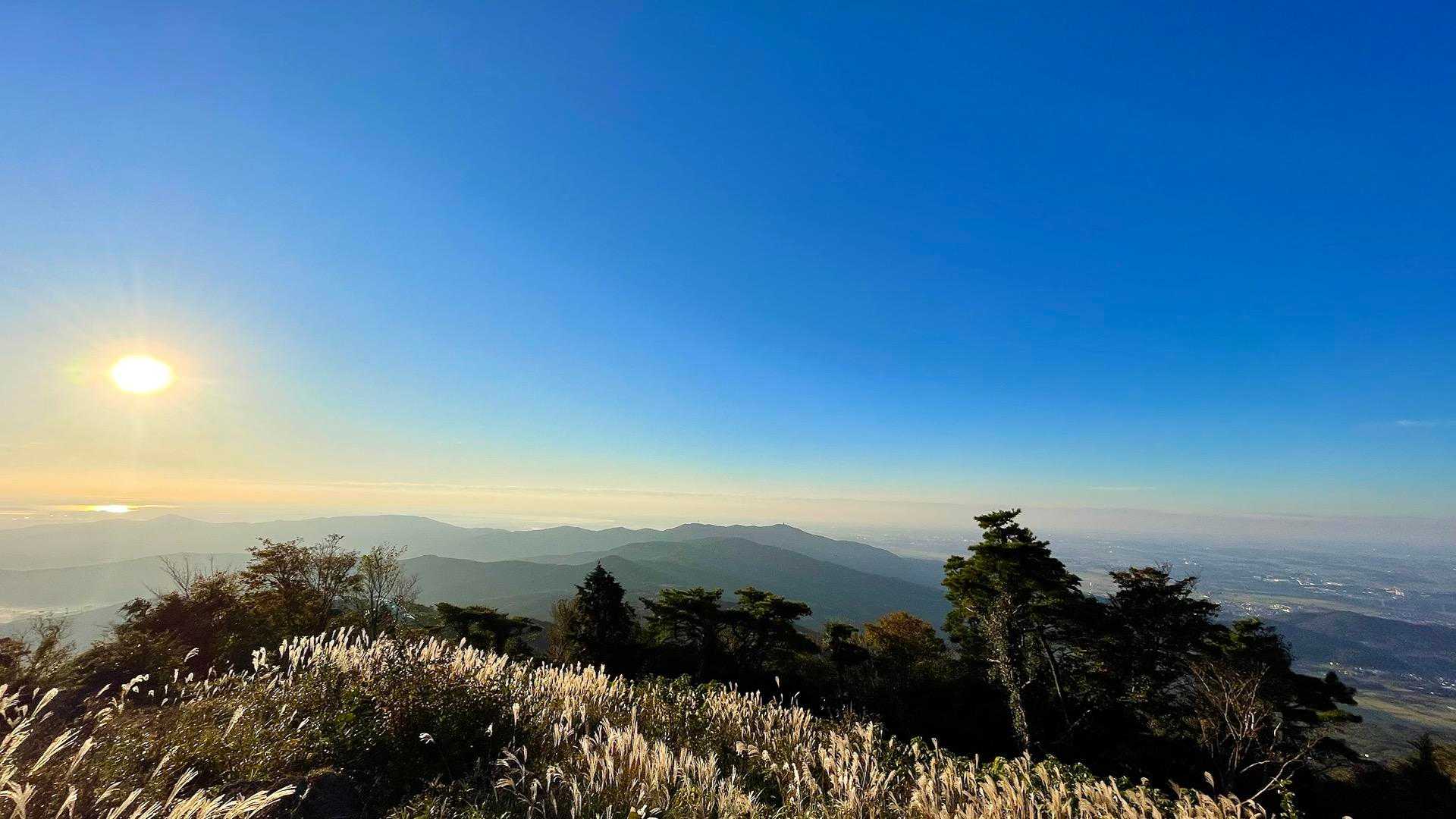 つつじヶ丘高原からの景色😆