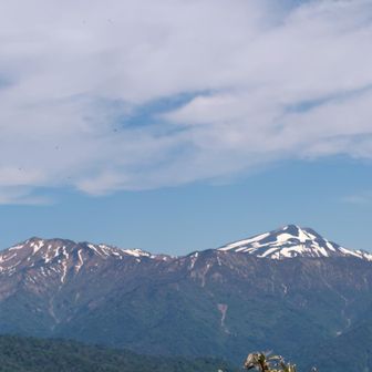 白山と別山
こわいくらい近い