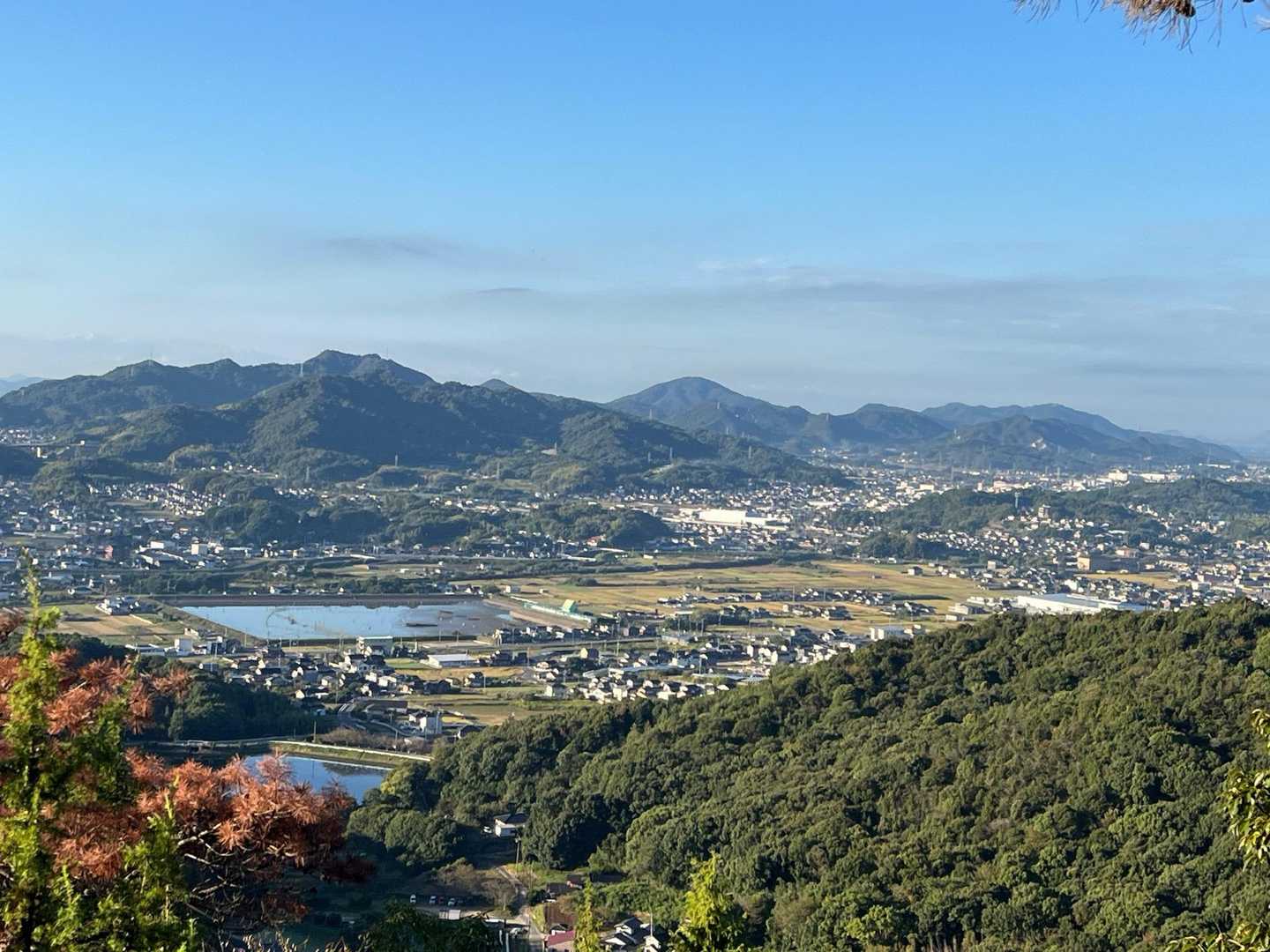沙美アルプスの山々