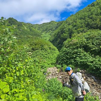 急ぎたいのですが急登で