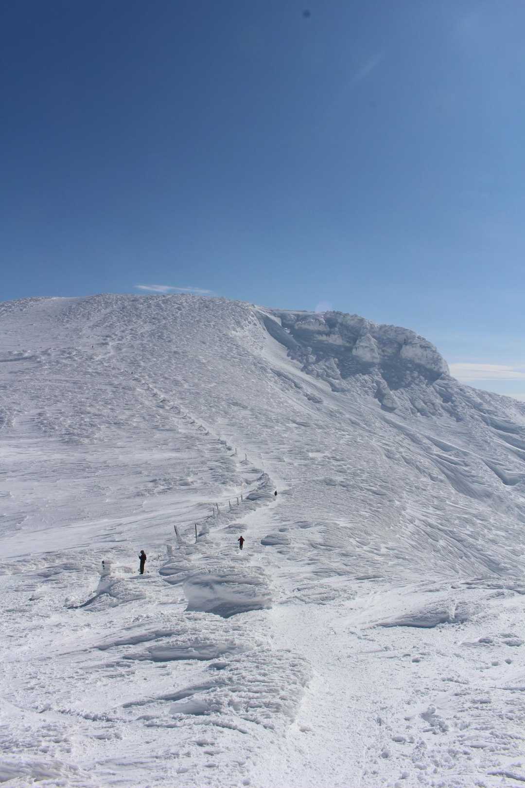 熊野岳までの道
