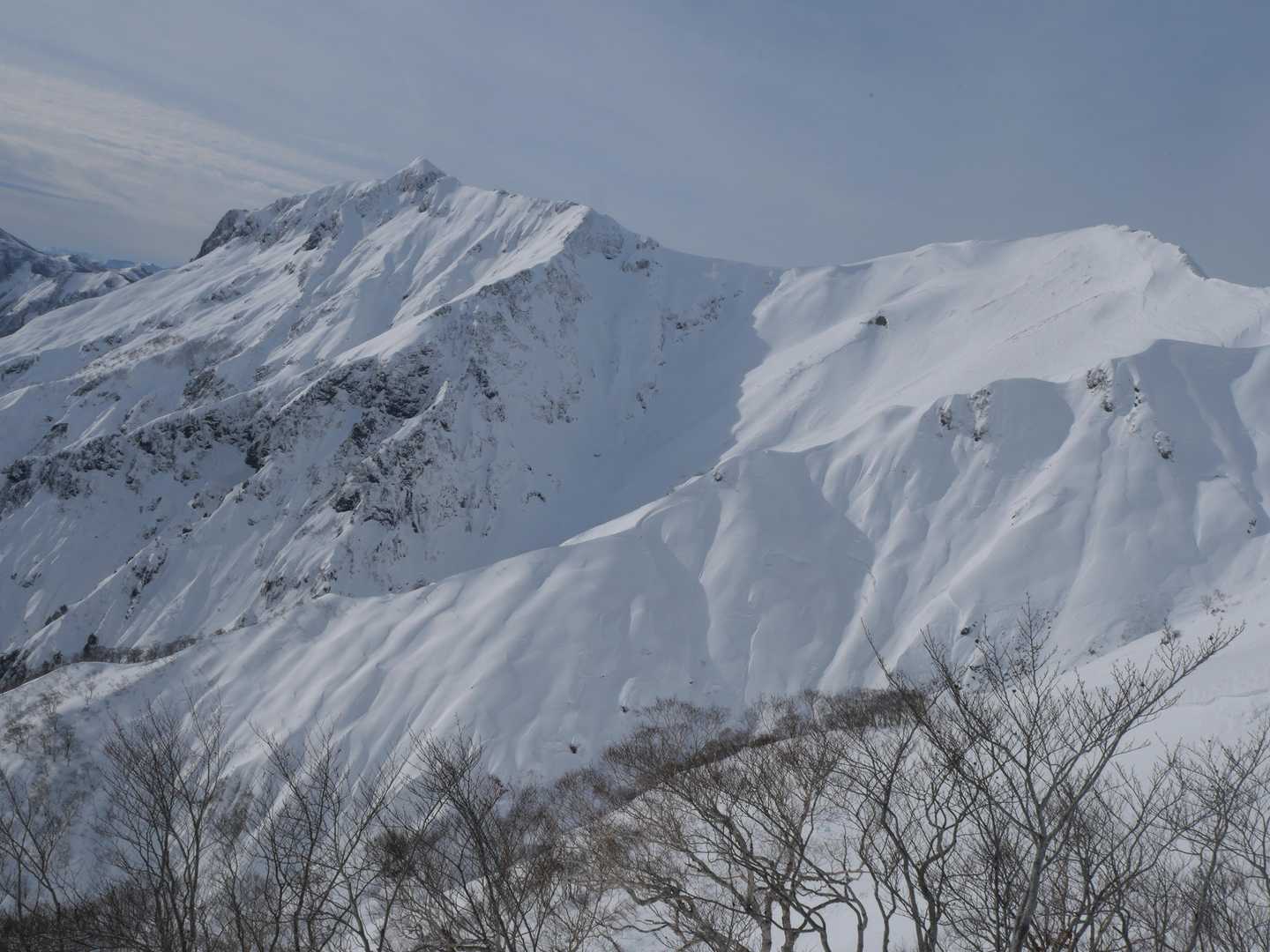登山入口-熊穴沢ノ頭-天狗の留まり場 往復コースの写真