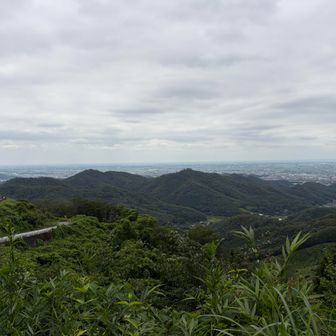 関東平野の眺望