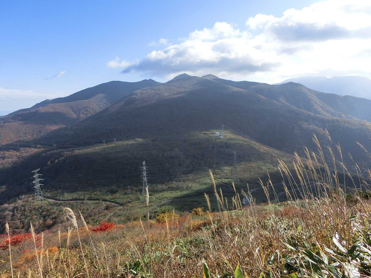 笹谷峠から大関山、ハマグリ山は高低差も少なくて優しい。