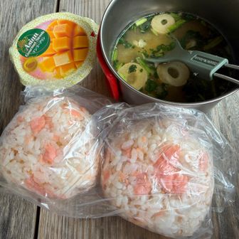 鮭と胡麻のおにぎり🍙