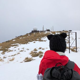 霧ヶ峰・車山・大笹峰 あそこが山頂