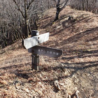 分岐、まっすぐ石尾根へ進みます。