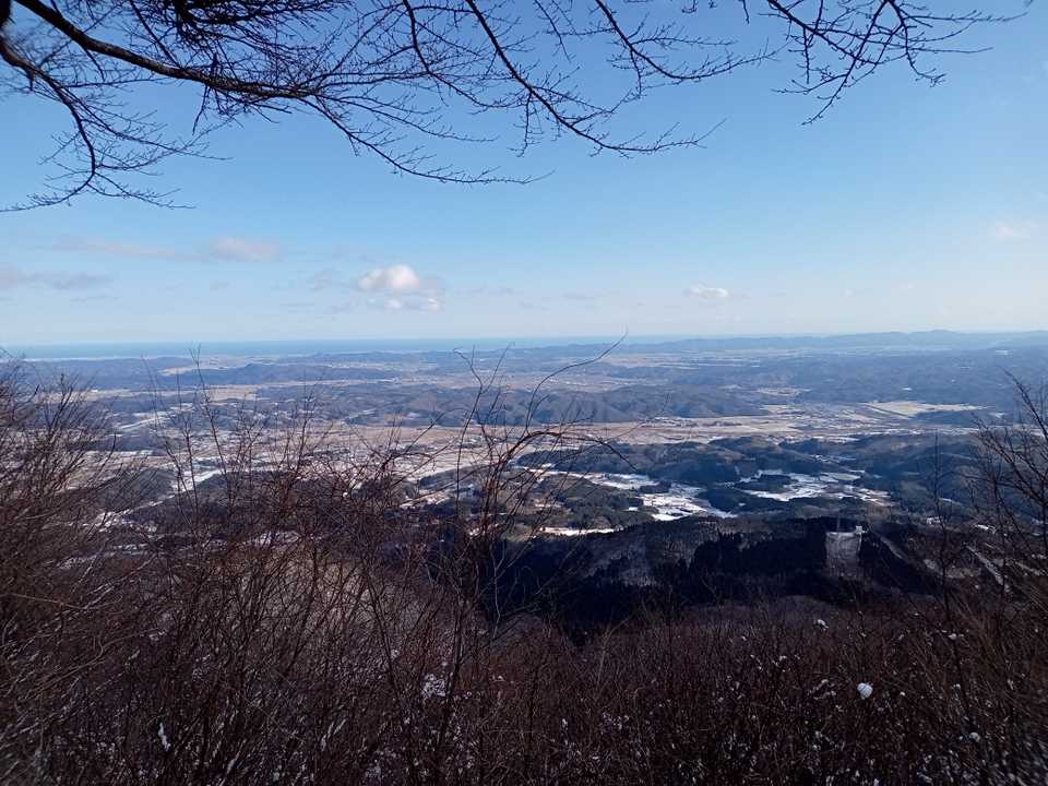 山頂から太平洋を望む✨