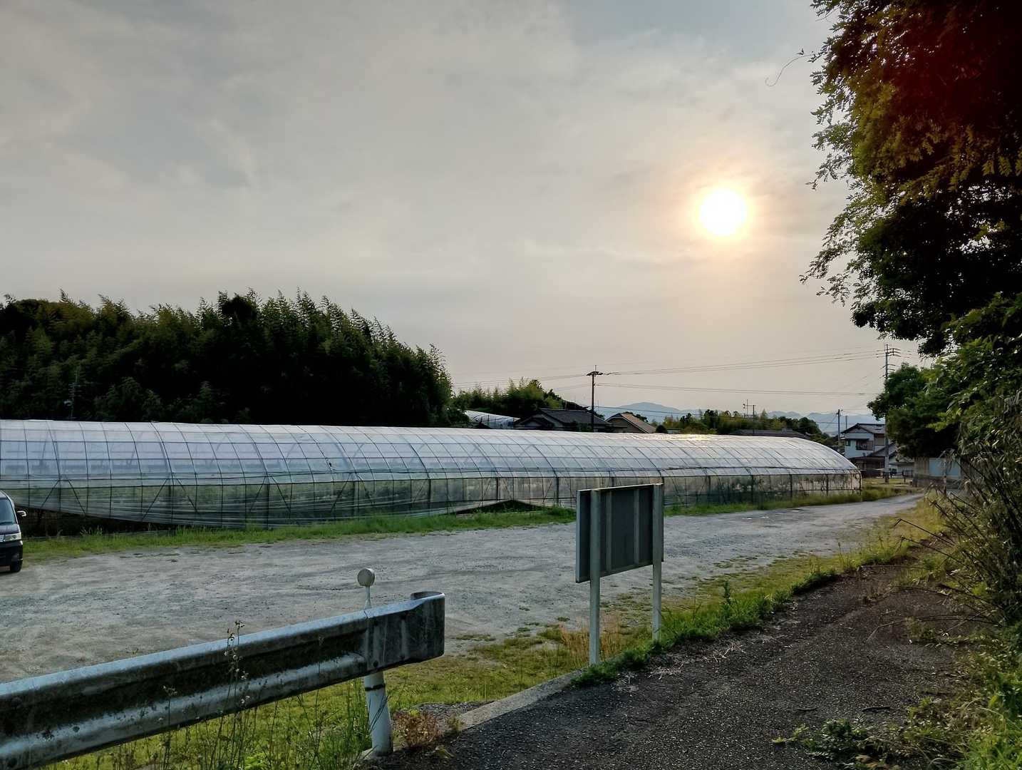 暗くなる前に無事に
　　　戻れました✌️🙏🙏