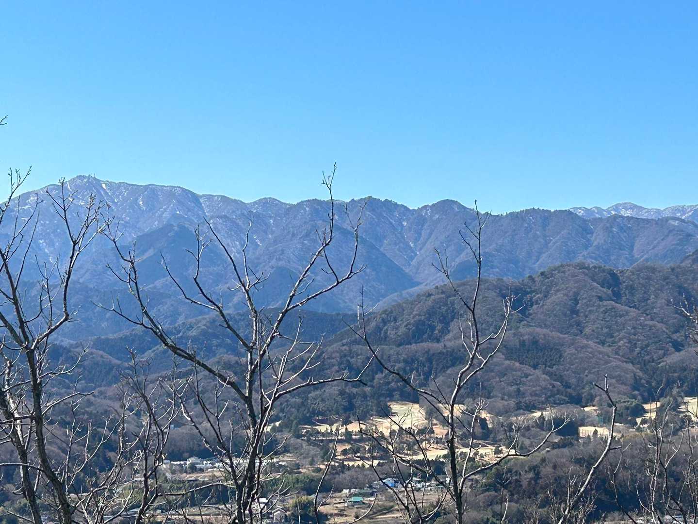 景色良し！左端が大山