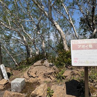ジオパークの標識