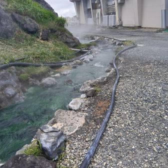 温泉入りたかったけど、時間ないから断念、今日は自宅で入ろう🛀