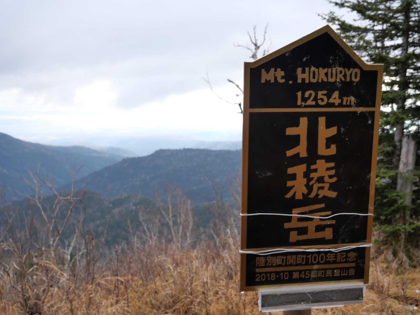 山頂到着