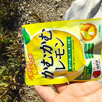 ファミマでポイント60円相当で買ったかむかむレモン、思ったより酸っぱくなかった