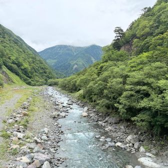 北沢峠方面　広河原からは相変わらず通行止め