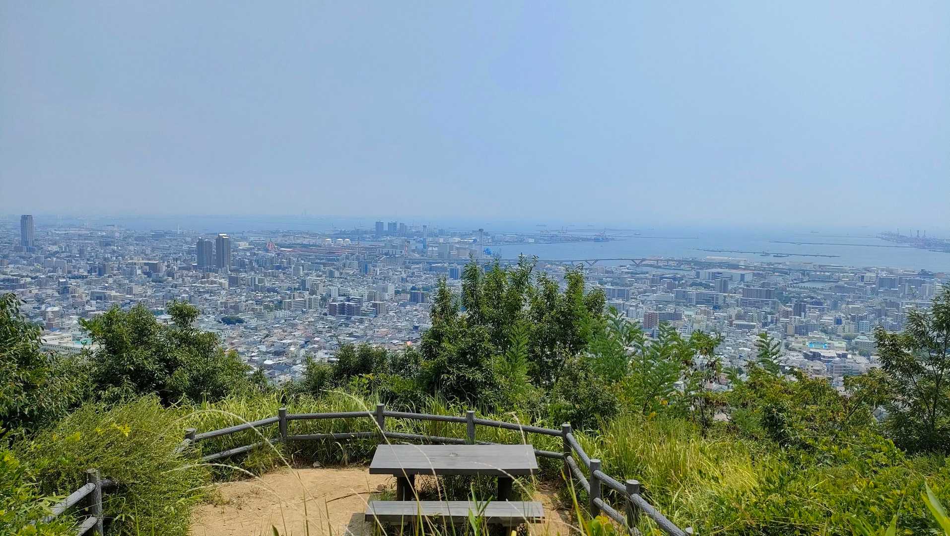 摩耶山青谷道登山口-摩耶山-上野道登山口 縦走コースの写真
