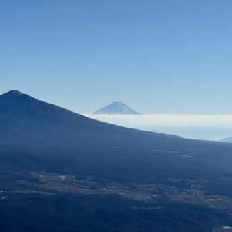 富士山。
