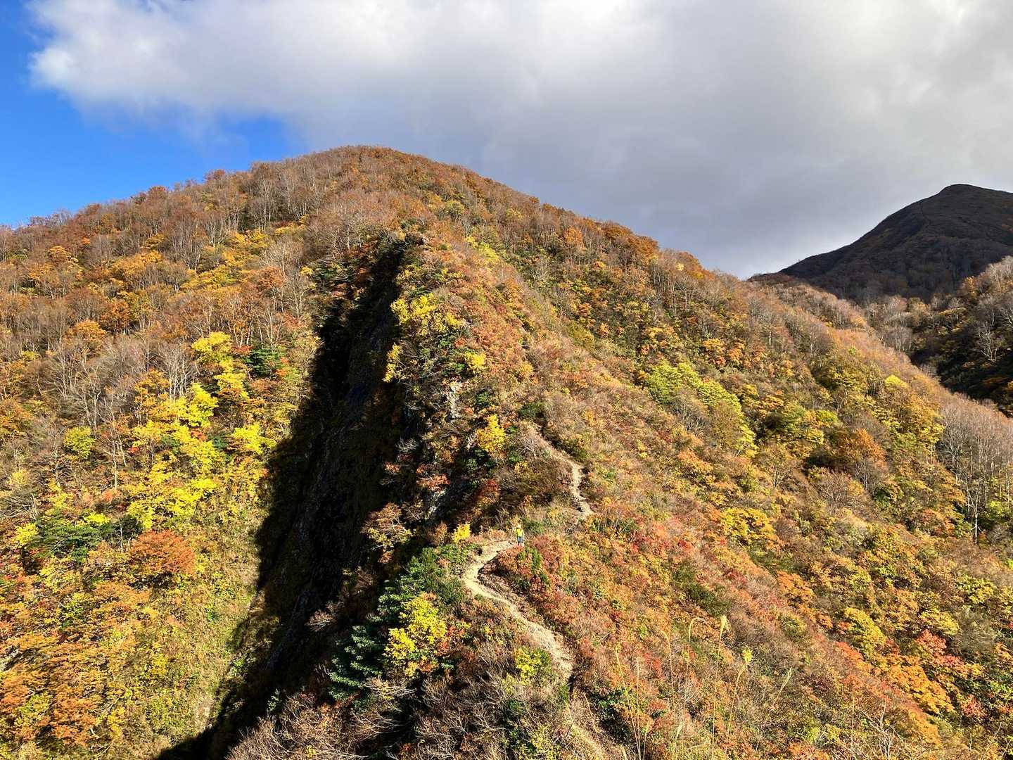 粟ヶ岳登山口-粟ヶ岳 往復コースの写真