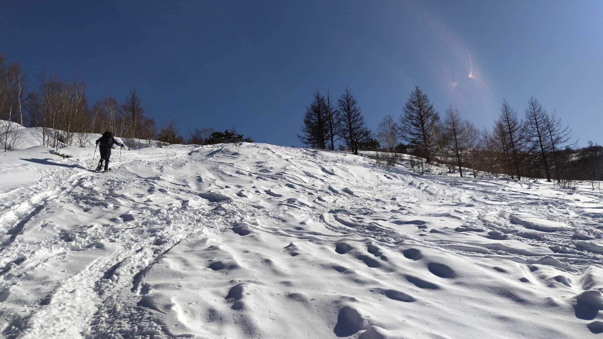 根子岳 往復コースの写真