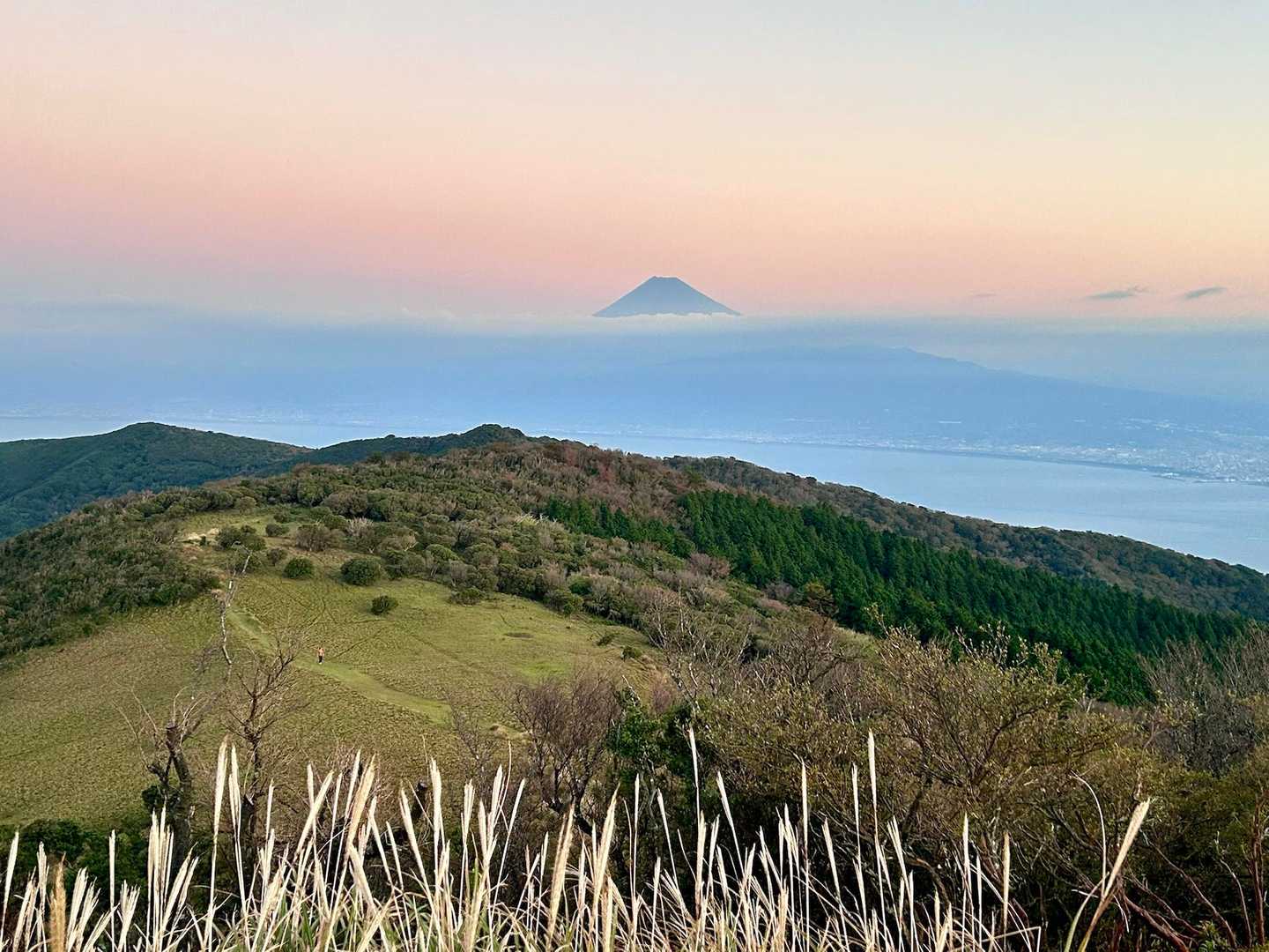 金冠山にて