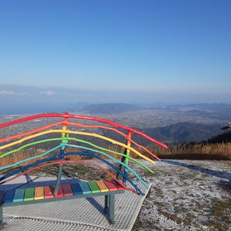 虹と観音寺・丸亀の平野