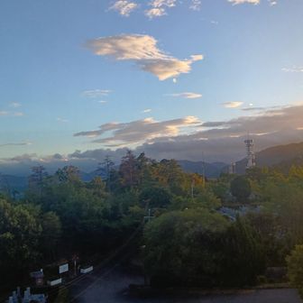 日の丸🇯🇵展望台からの眺望👀
箕面の奥山⛰️