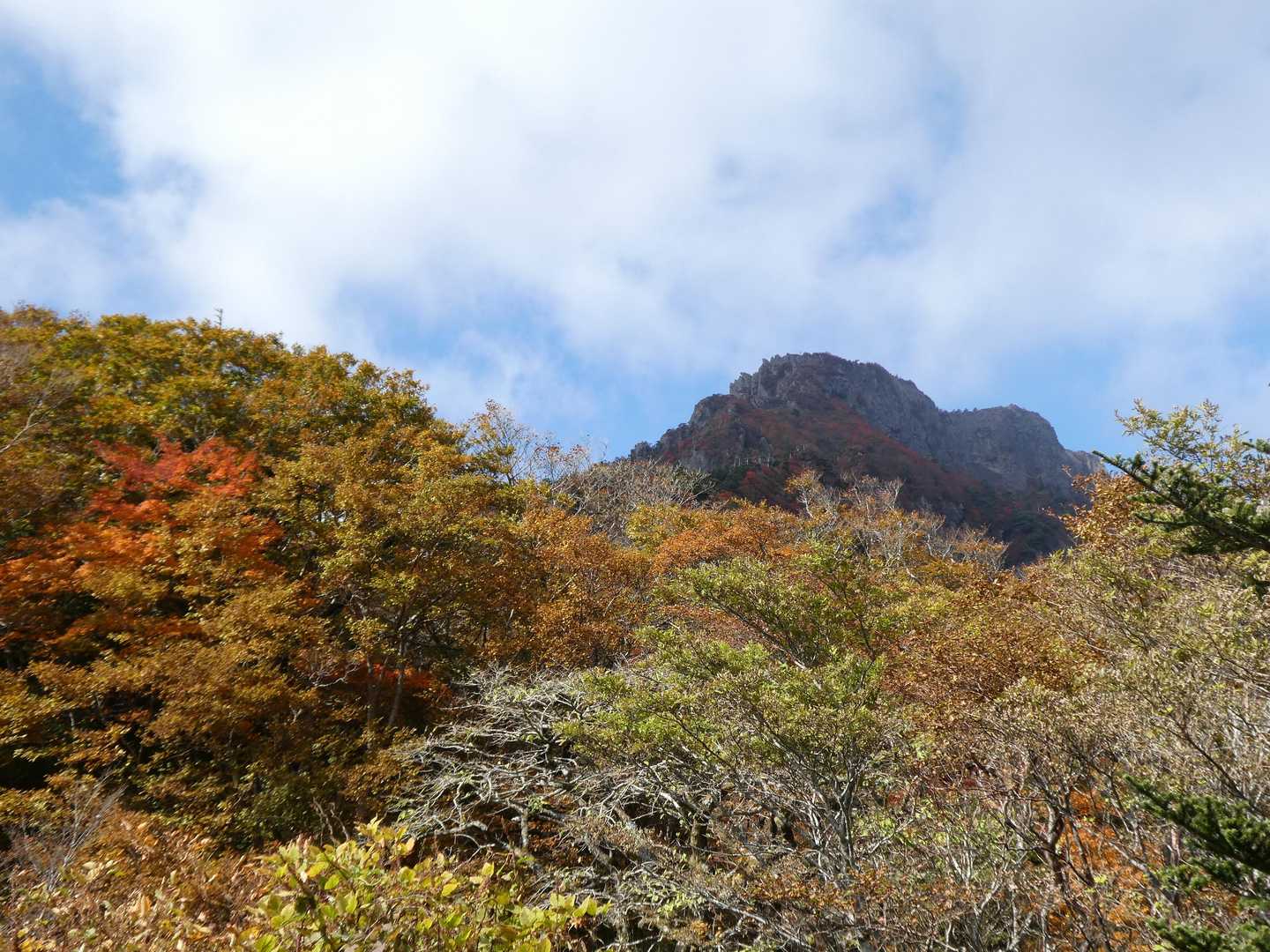 面河渓・石鎚山（面河・土小屋）の写真