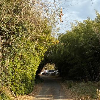 あれ？🚙がたくさん見える？
登山口？じゃない？