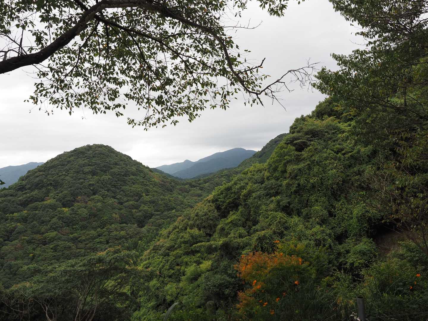 西鳳翩山も拝める