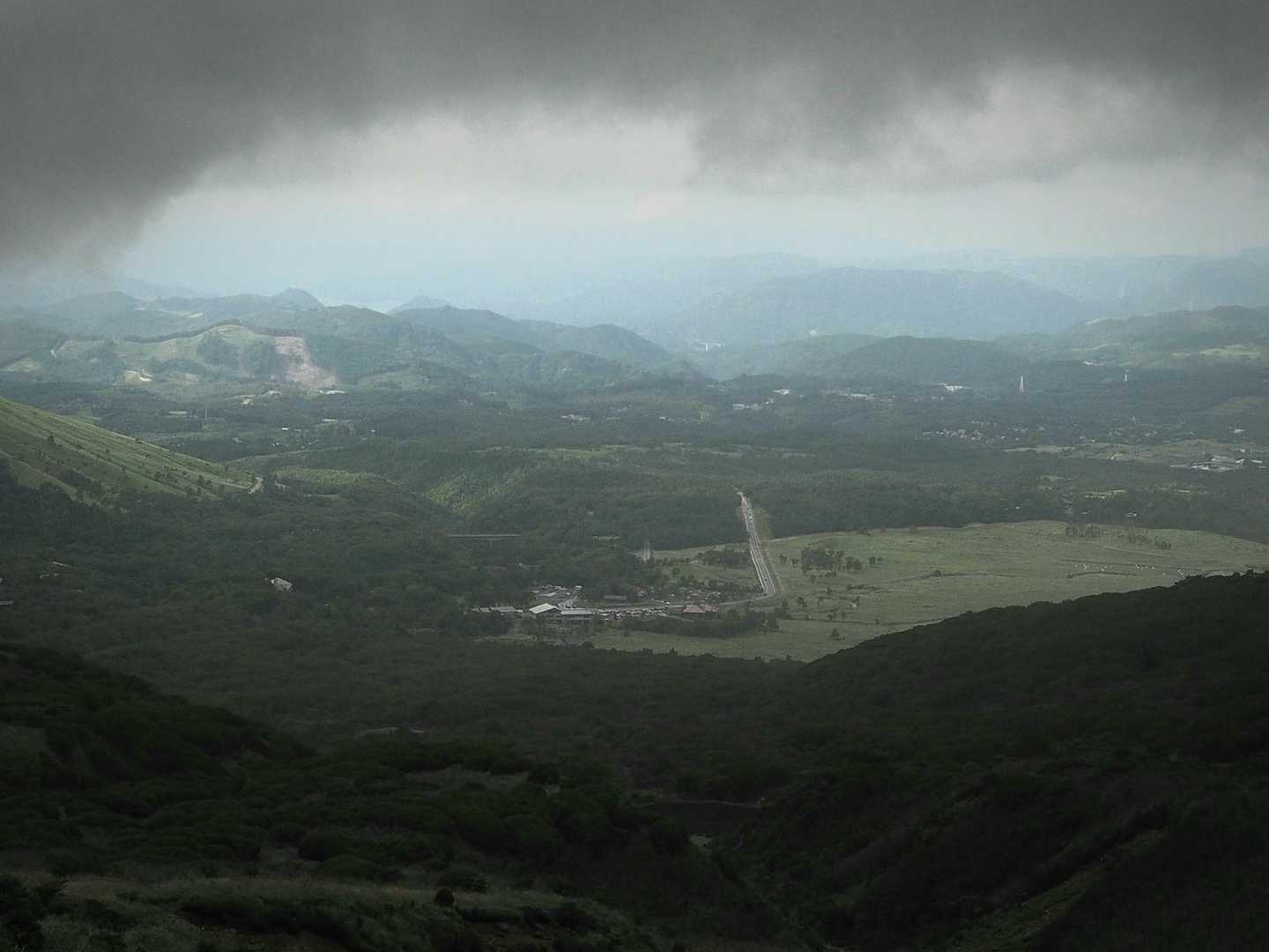 長者原も曇天