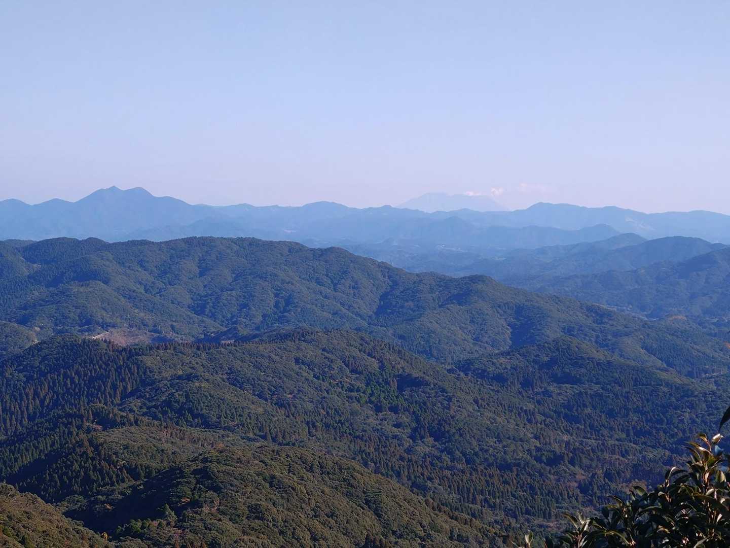 右奥には桜島🌋