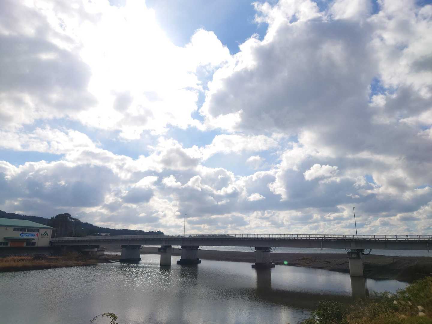 ゴール手前で晴れてきた😅