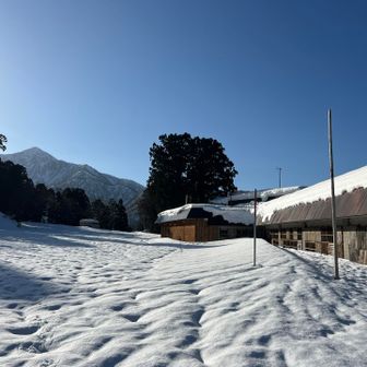 冬に来たい場所！
ひっそりとした、美女平！