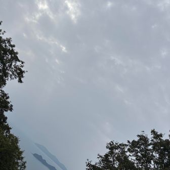 もう晴れ間はありません🤯
