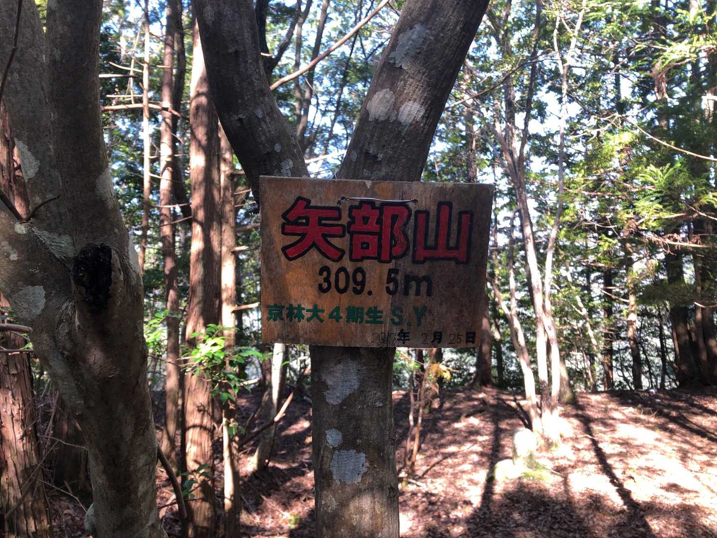 矢部山（京都府）の写真
