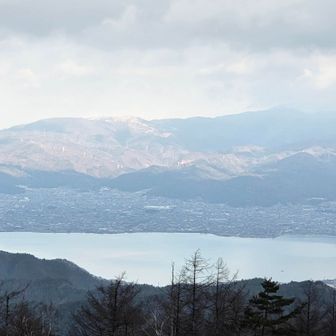 諏訪湖はきれいに見えました🤗