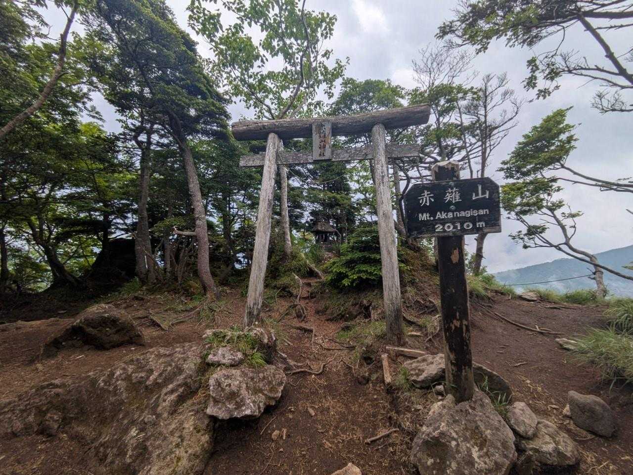 赤薙山のてっぺん取ったぞ！