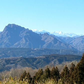 妙義・荒船・八ヶ岳方面（妙義山は先週ようやく鎮火しました🙏）