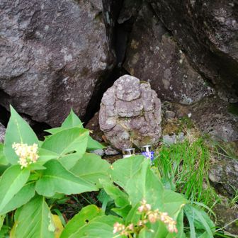 荒神が岳の大黒様🙏
昔はこちらにも登山道があったらしい