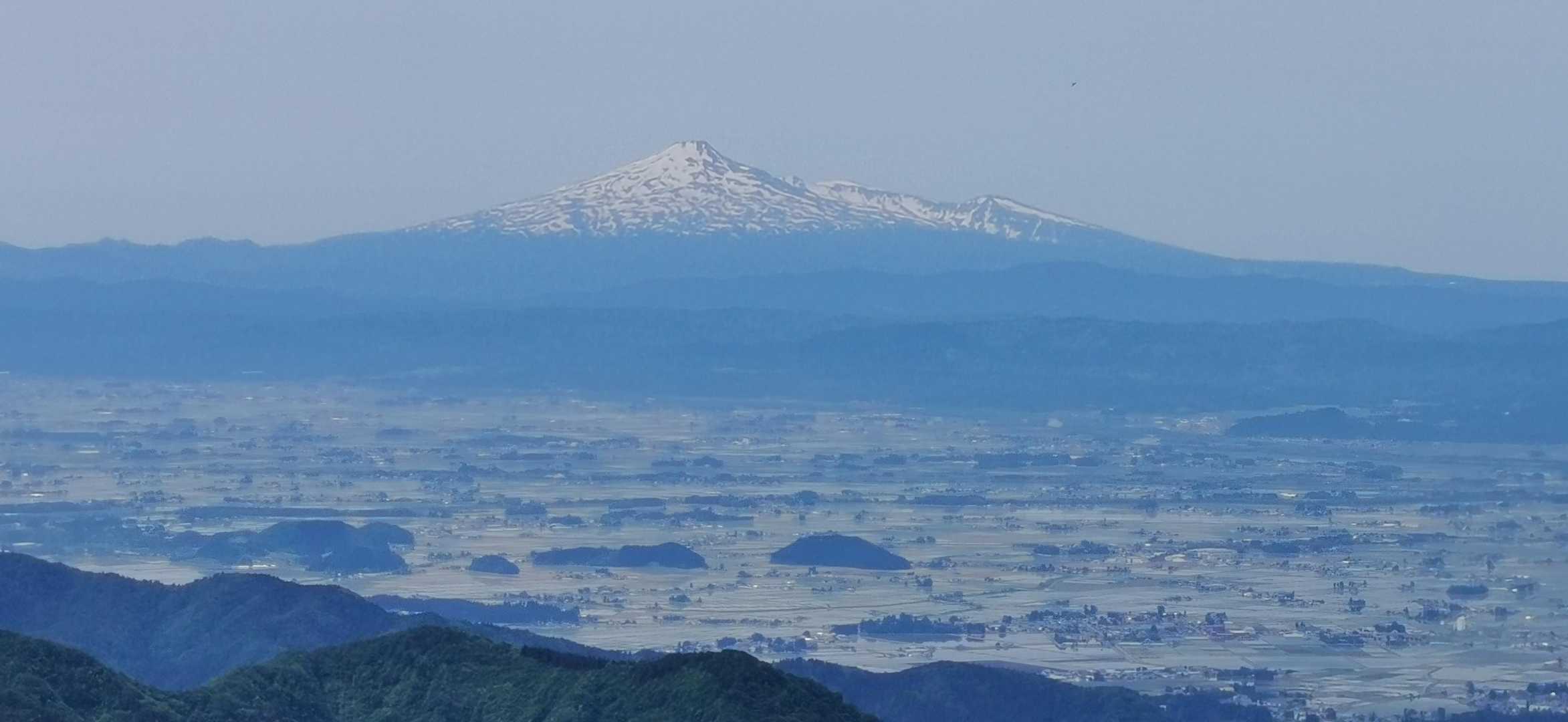 峰越登山口-北ノ股岳-真昼岳 往復コースの写真