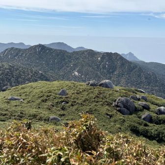 景色を見ながらお昼休憩し折り返す