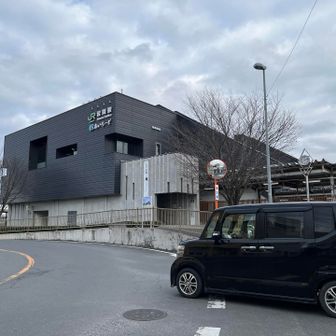 岩間駅とうちゃく
14:14の電車に乗るため、途中小走り💦
なんとか間に合った 次は1時間後だからね😅