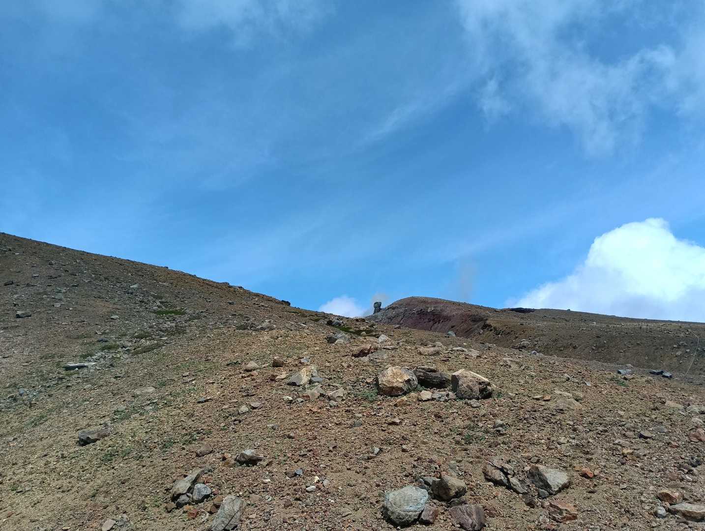 雌阿寒温泉登山口-雌阿寒岳-阿寒富士-オンネトー登山口 周回コースの写真