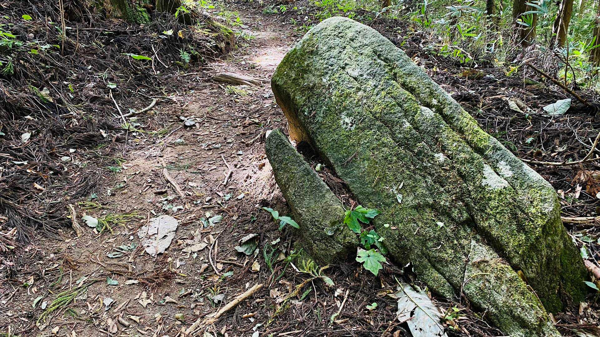竪破山登山道入口-黒前神社二の鳥居-竪破山登山口-黒前神社 周回コースの写真