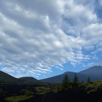 富士山、宝永山、二子山