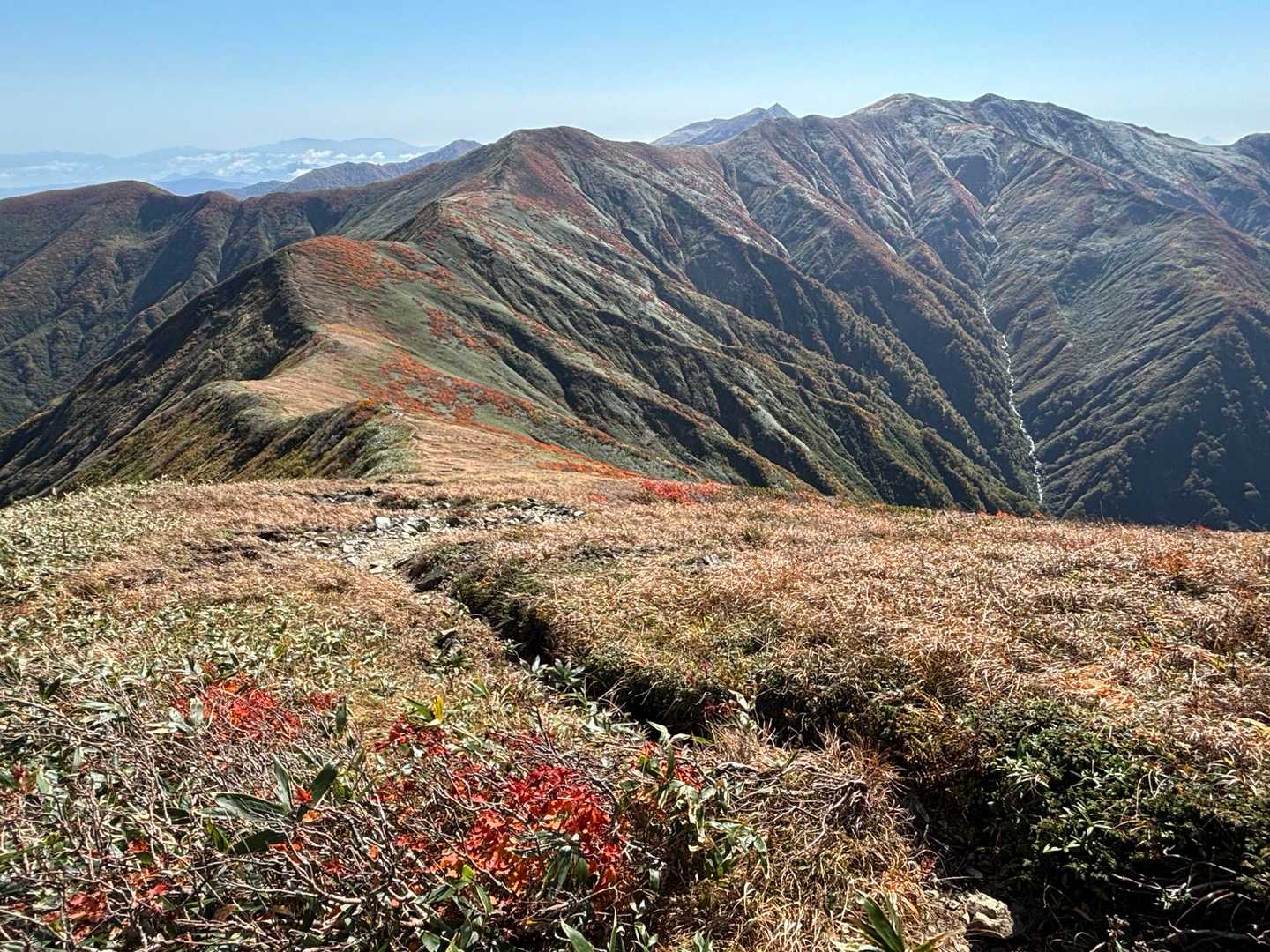 清太岩山-ユーフン山-寒江山-北寒江山 往復コースの写真