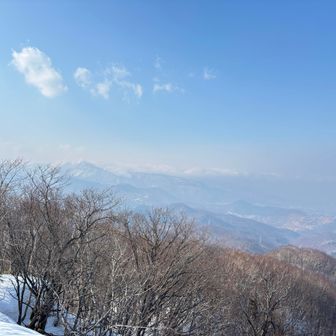 手稲山はやっと見える状態。