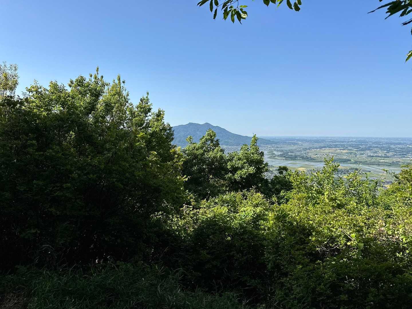 岩瀬駅-御嶽山-雨引山-燕山-加波山-一本杉峠-足尾山-き 縦走コースの写真